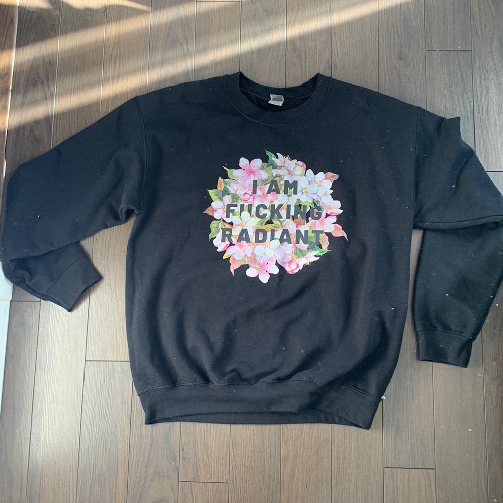 The Spark Company black sweatshirt